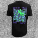 1988 Gecko Snapshot - Jade/Purple Black Tee