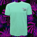 Gecko Hawaiian Islands - 1980's Mint Pigment Dyed Tee