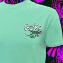 Gecko Hawaiian Islands - 1980's Mint Pigment Dyed Tee