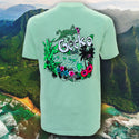 Gecko Hawaiian Islands - 1980's Mint Pigment Dyed Tee