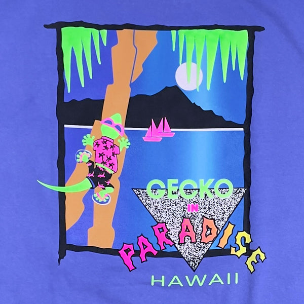 1988 Gecko In Paradise Neon Purple (Single Stitch)