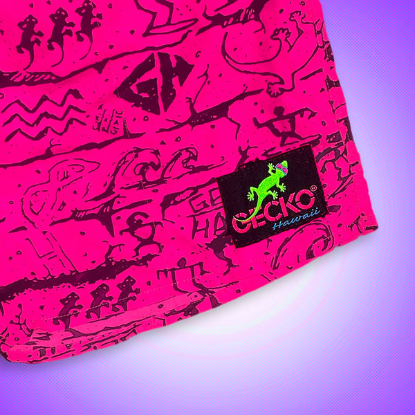 Gecko Wall - Neon Pink Beach Runners (Unisex)
