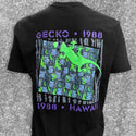 1988 Gecko Snapshot - Jade/Purple Black Tee