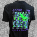 1988 Gecko Snapshot - Jade/Purple Black Tee