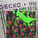 1988 Gecko Snapshot - Black/Orange White Tee