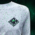 Glow In The Dark Space Dust Splatter Long Sleeve