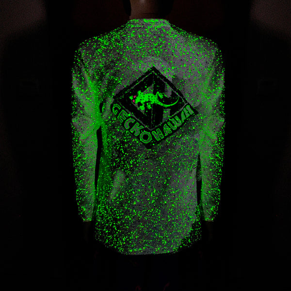 Glow In The Dark Space Dust Splatter Long Sleeve