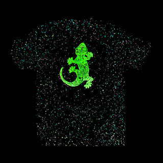 1990's Gecko Time Tunnel - Glow In The Dark Splatter