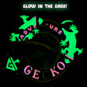 KIDS - '87 Adventure Gecko Black Tee