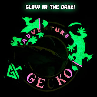 KIDS - '87 Adventure Gecko Black Tee