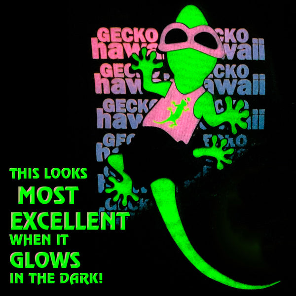 Gecko Bootleg Postcard '89 - Light Blue