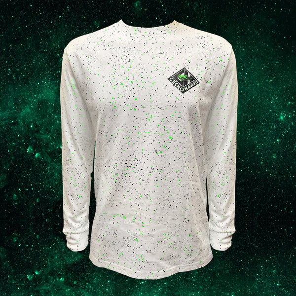 Glow In The Dark Space Dust Splatter Long Sleeve