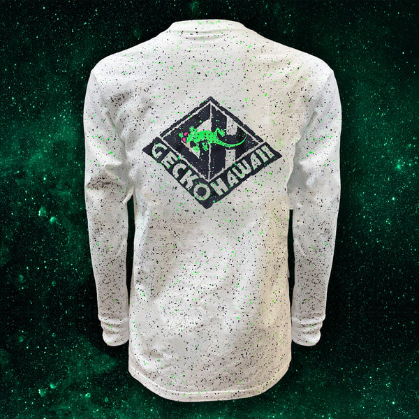 Glow In The Dark Space Dust Splatter Long Sleeve