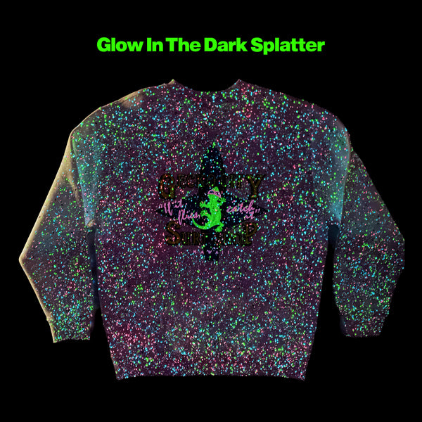 Secret Glow Splatter - Gecko City Surf Shop 1989 Crew