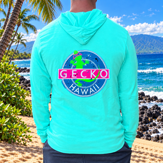 Gecko Vinyl - Bermuda Green HoodTEE