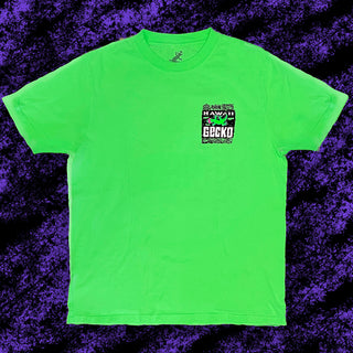 1988 Gecko Bootleg - 1980's Neon Green Tee