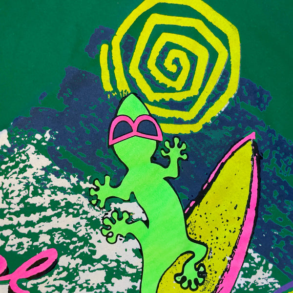 89 Gecko Cool Move - Tropic Splash Green Pigment Dyed T-Shirt