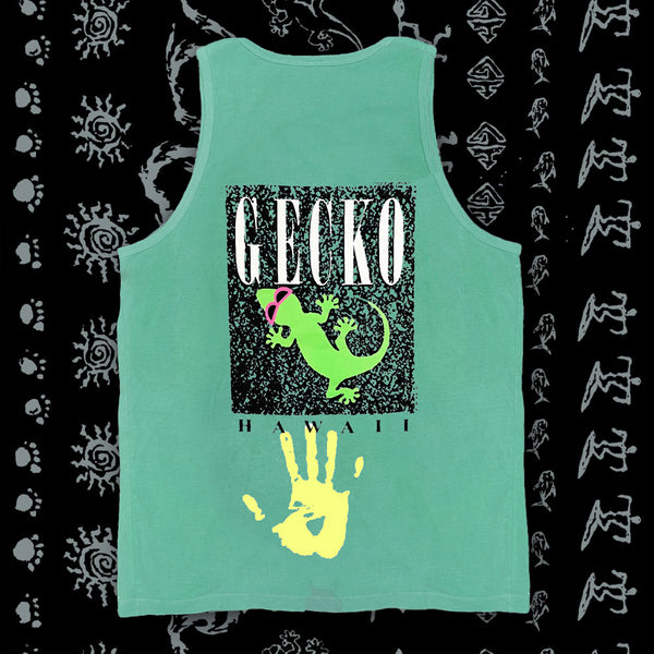 1987 Gecko Marble Hypertank Green to Yellow