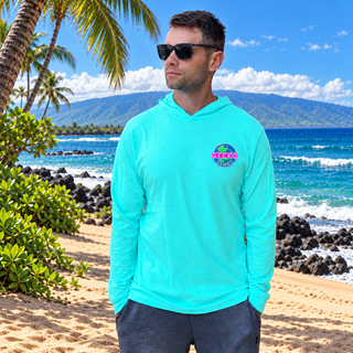 Gecko Vinyl - Bermuda Green HoodTEE