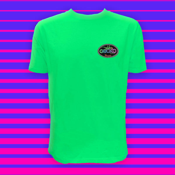 Gecko Racing - Neon Slimer Green Tee