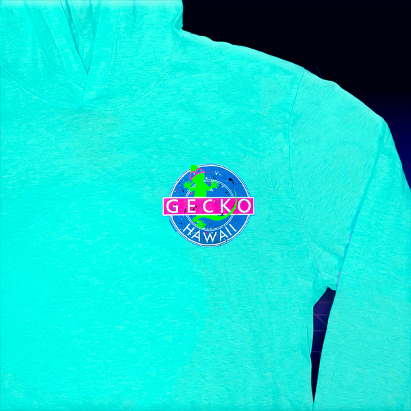 Gecko Vinyl - Bermuda Green HoodTEE