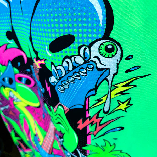 Gecko X Simko - All Rages - 1980's Neon Green Nirvana