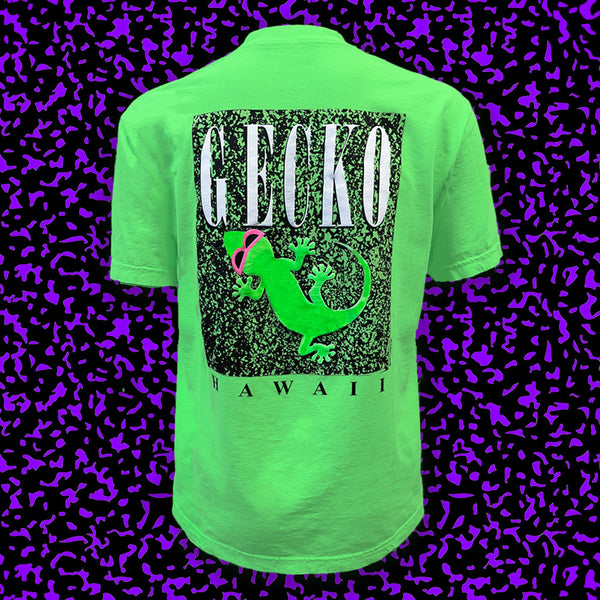 Gecko Marble - 1980s Neon Watermelon Blast (SINGLE STITCH)