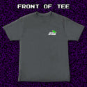 1980's Secret Code - Retro Console Grey Cotton Tee