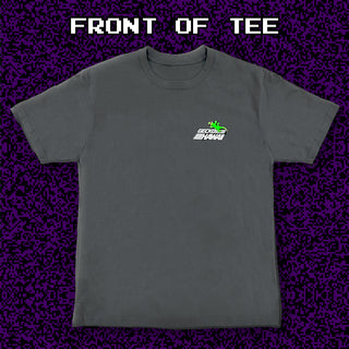 1980's Secret Code - Retro Console Grey Cotton Tee