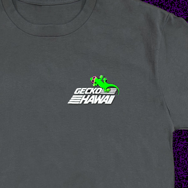 1980's Secret Code - Retro Console Grey Cotton Tee