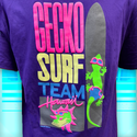 Gecko Surf Team '89 - Grape Smash Cotton Beach Tee