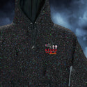 Limited Edition Gecko & Skulls Glow In The Dark Splatter Hoodie
