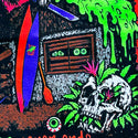 Gecko's Last Resort - 2026 Halloween Dusty Purple Pigment Tee