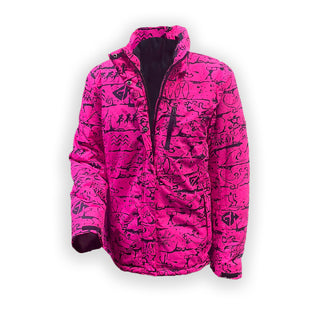 1980's Neon Pink Retro Jacket - Pre-Order