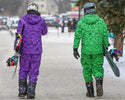 1980's Neon Purple Retro Jacket