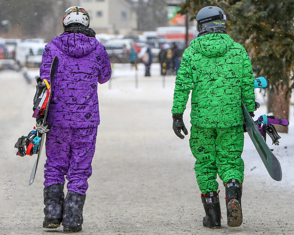 1980's Retro Jacket - Screamin' Neon Green