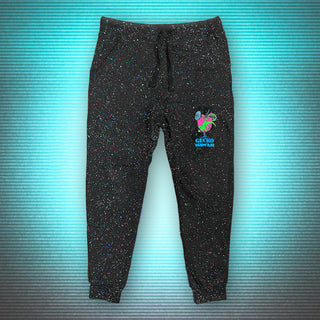 Glow-In-The-Dark SPLATTER Cocktail Club Joggers