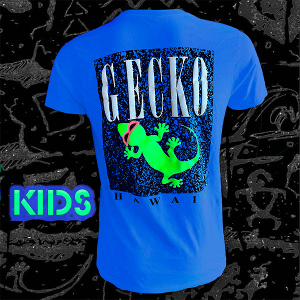 KIDS Gecko Marble Limited Neon Blue