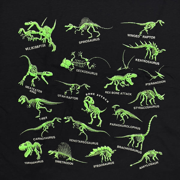 KIDS - '93 Dino Pack X Gecko Black Tee