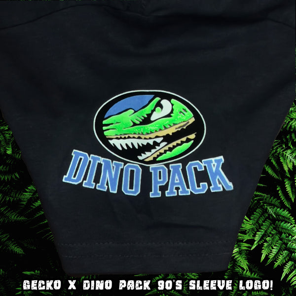 KIDS - '93 Dino Pack X Gecko Black Tee