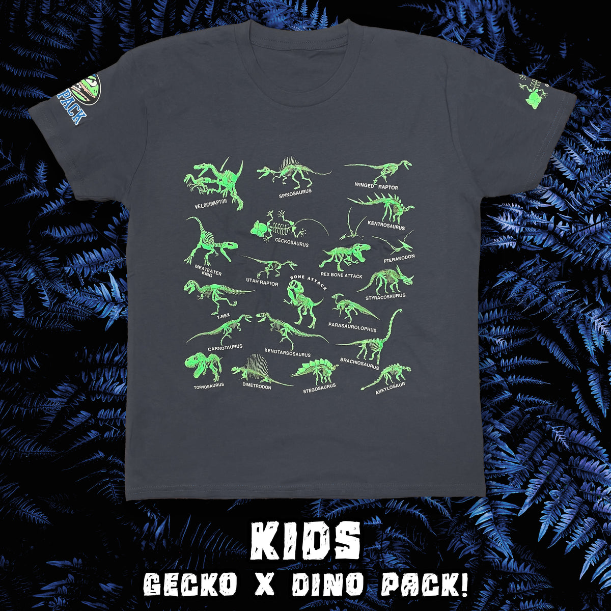 Kids Fossil Grey Tee