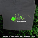 KIDS - '93 Dino Pack X Gecko Fossil Grey Tee