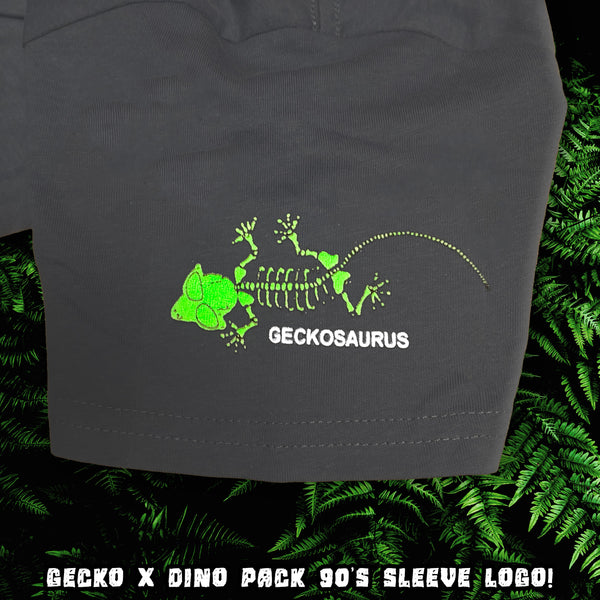 KIDS - '93 Dino Pack X Gecko Fossil Grey Tee