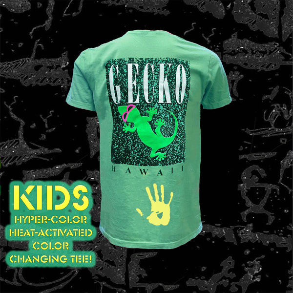 Gecko Marble - KIDS Hyperflash Color-Changing T-Shirt