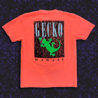 1988 Secret Gecko Marble Re-Issue - Electric Mango Pigment Tee