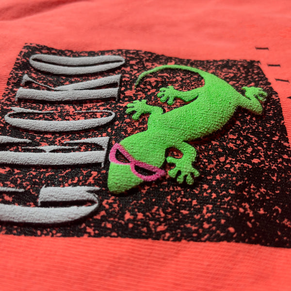 1988 Secret Gecko Marble Re-Issue - Electric Mango Pigment Tee