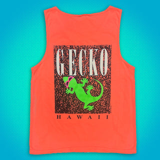 1988 Gecko Marble - Electric Neon Mango Tank