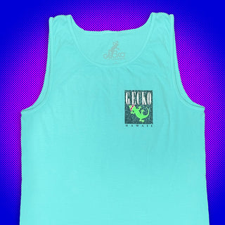1988 Gecko Marble - 80's Chalky Mint Tank