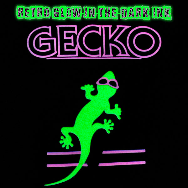 1987 Original Gecko Muscle Beach Black Tank