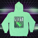 1980's Neon Mint Hoodie - Gecko Marble